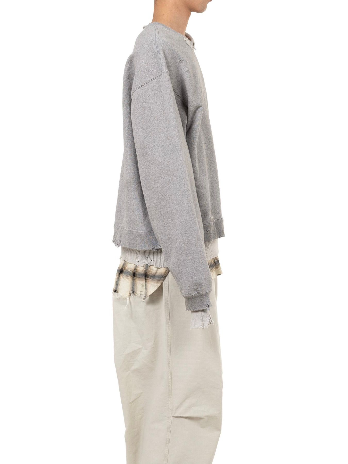 【25AW】トリプル レイヤード プルオーバー / TRIPLE LAYERD PULLOVER / グレー