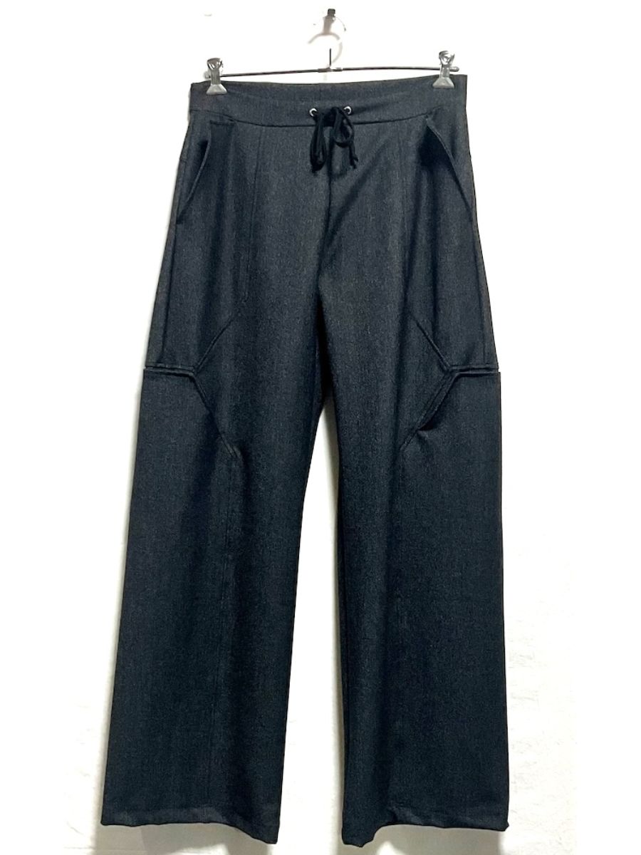 【26AW】6 ポケット パネル スウェットパンツ ウール / 6 POCKET PANEL SWP WOOL / ブラック