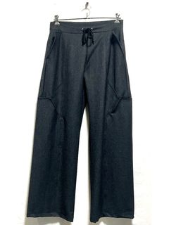 【26AW】6 ポケット パネル スウェットパンツ ウール / 6 POCKET PANEL SWP WOOL / ブラック