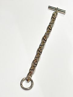 【HERMES VINTAGE】シェーヌダンクル GM 11コマ シルバー925 / CHAINE D'ANCRE GM / シルバー