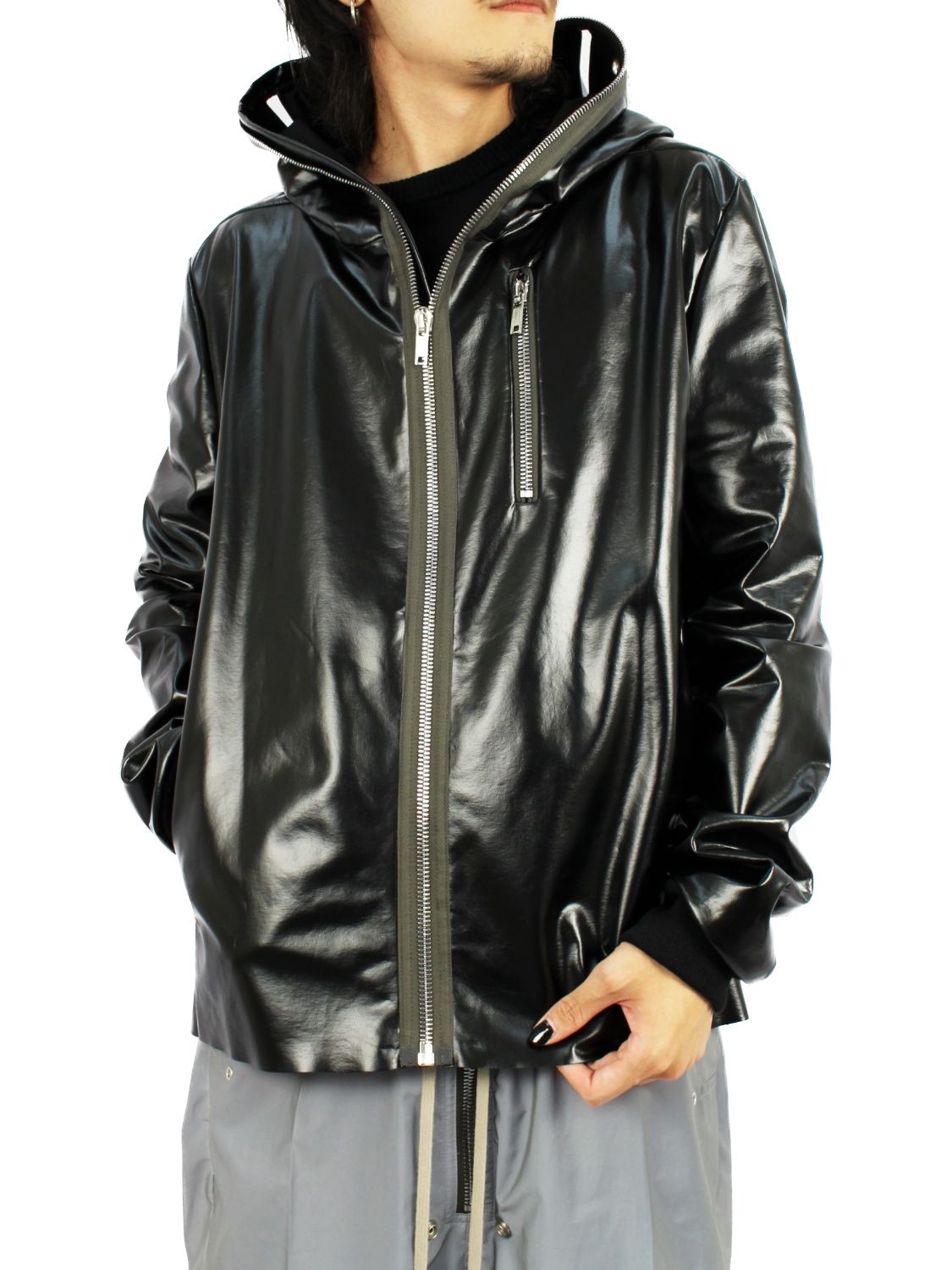 当サイト購入の美品Rick owens 22fw jacket jkt  ジャケット　ギンプ