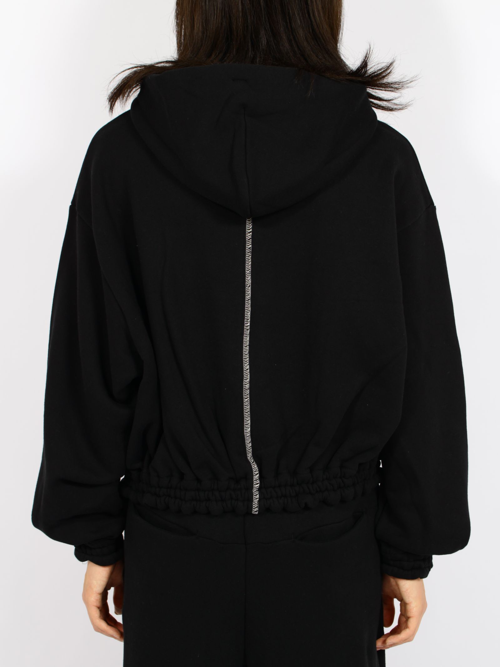 【定番】オーディナリー ホーム オールド スタイル ジップ フーディ / ORDINARY HOME OLD STYLE ZIP HOODIE / ブラック