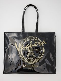 【26SS】ラージ ショッピング バッグ / VQ LARGE SHOPPING BAG / ブラック