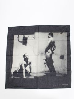 【26SS】バンダナ / BANDANA / ブラック×ミルク