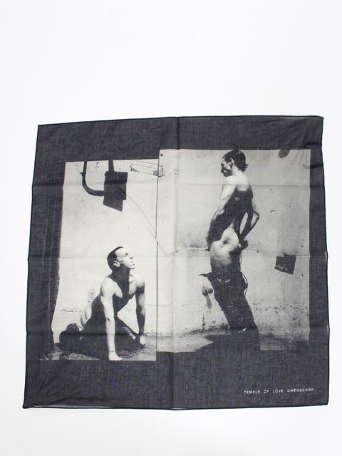 【26SS】バンダナ / BANDANA / ブラック×ミルク