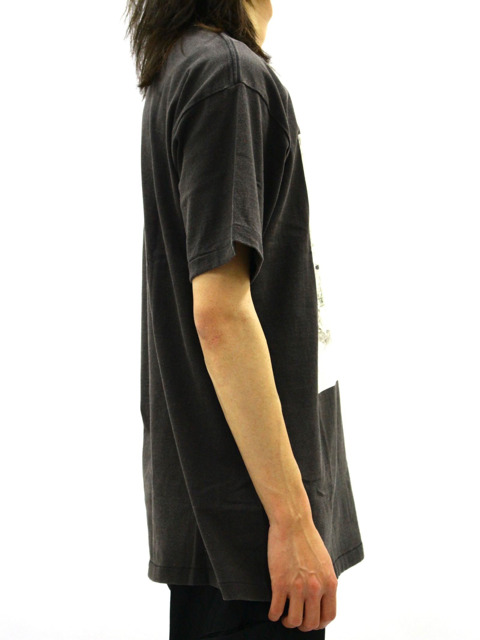 【26SS】ハリケーン グラフィック Tシャツ / HURRICANE GRAPHIC TEE / ブラック