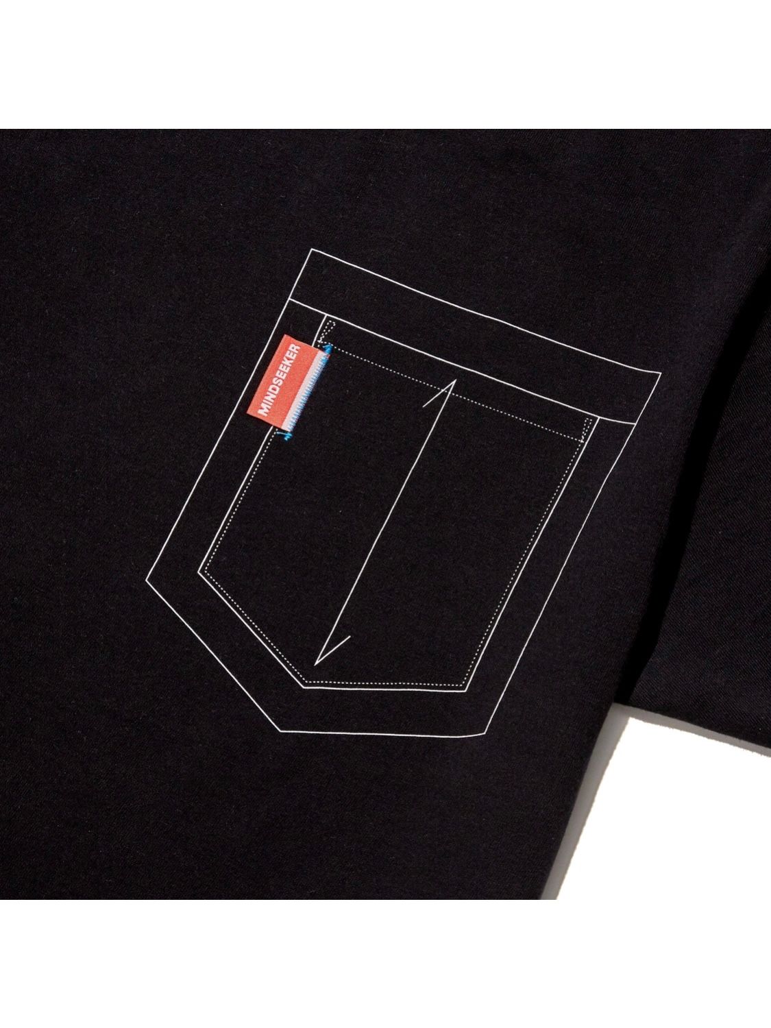 【ヘインズ コラボ】2パック Tシャツ / Hanes × MINDSEEKER 2P JAPAN FIT CREW NECK T-SHIRTS / ホワイト ・ ブラック