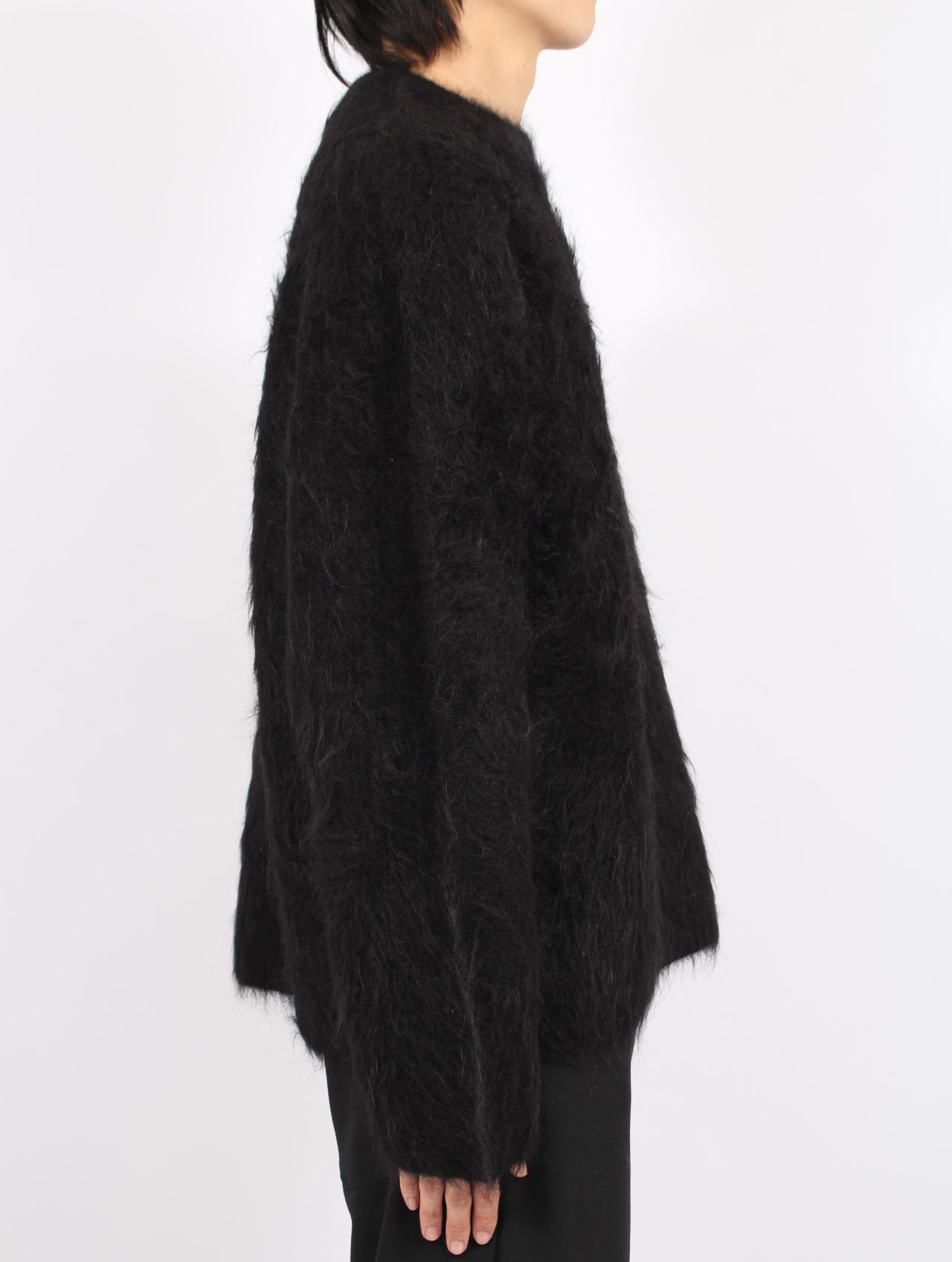 【25AW】 ハル セーター アルパカ ニット / HARU SWEATER / ブラック
