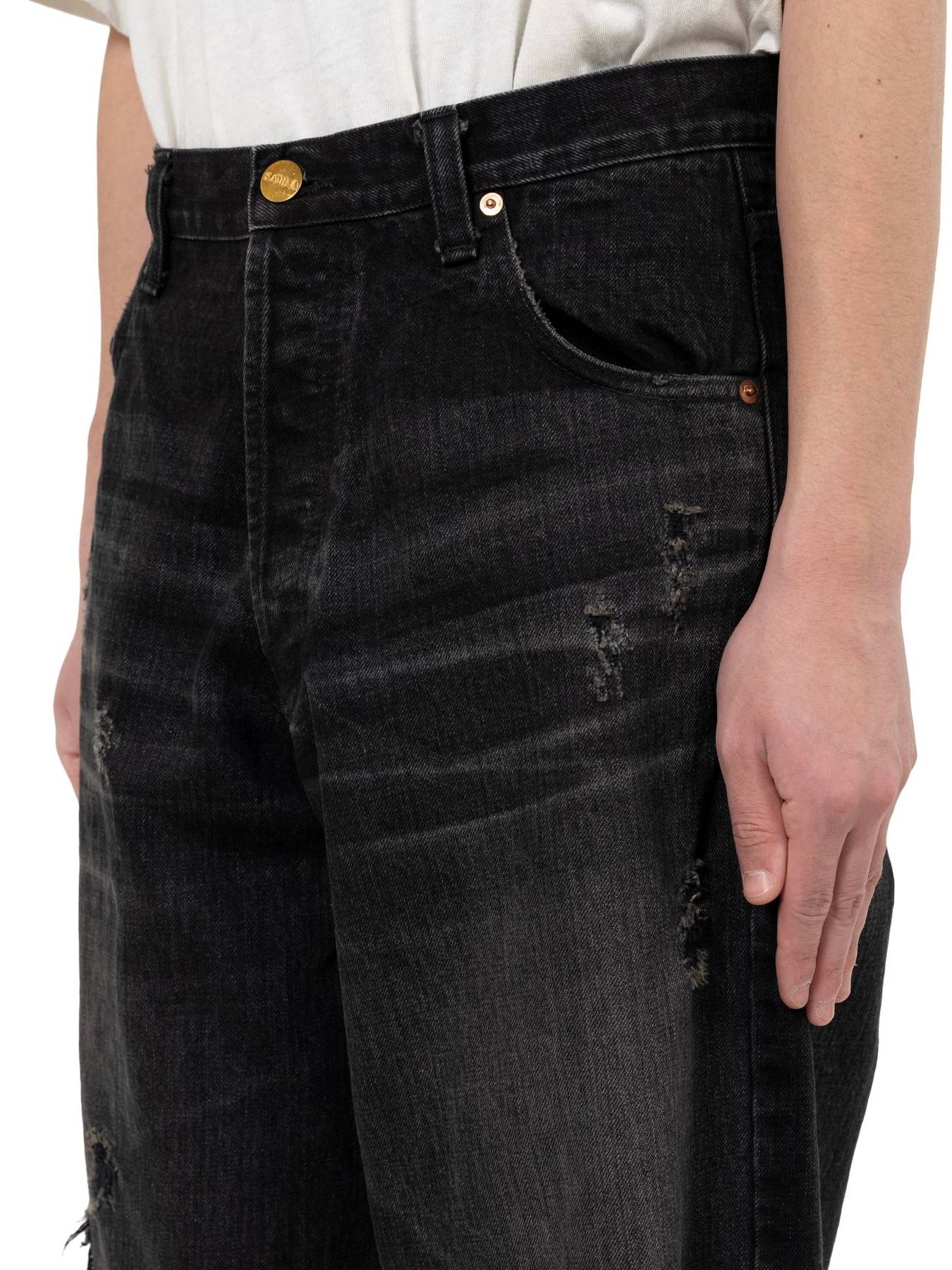 【25AW】スーパー バギー ジーンズ / SUPER BAGGY JEANS / ブラック