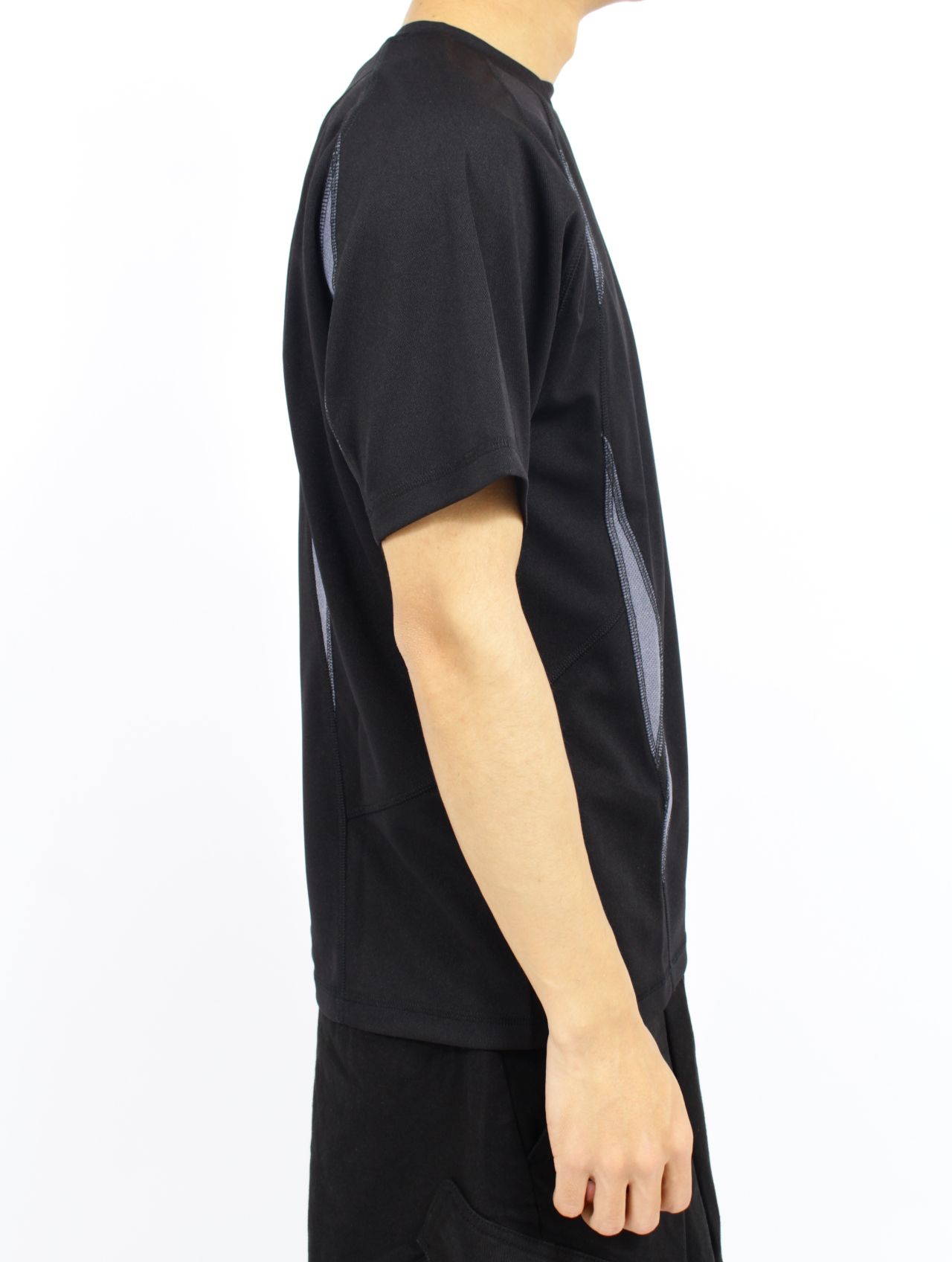 Tシャツ・カットソー Sansan Gear Flowing Panel T-Shirt Black - 25SS SAN SAN GEAR - 【25SS】フローイング パネル Tシャツ / FLOWING