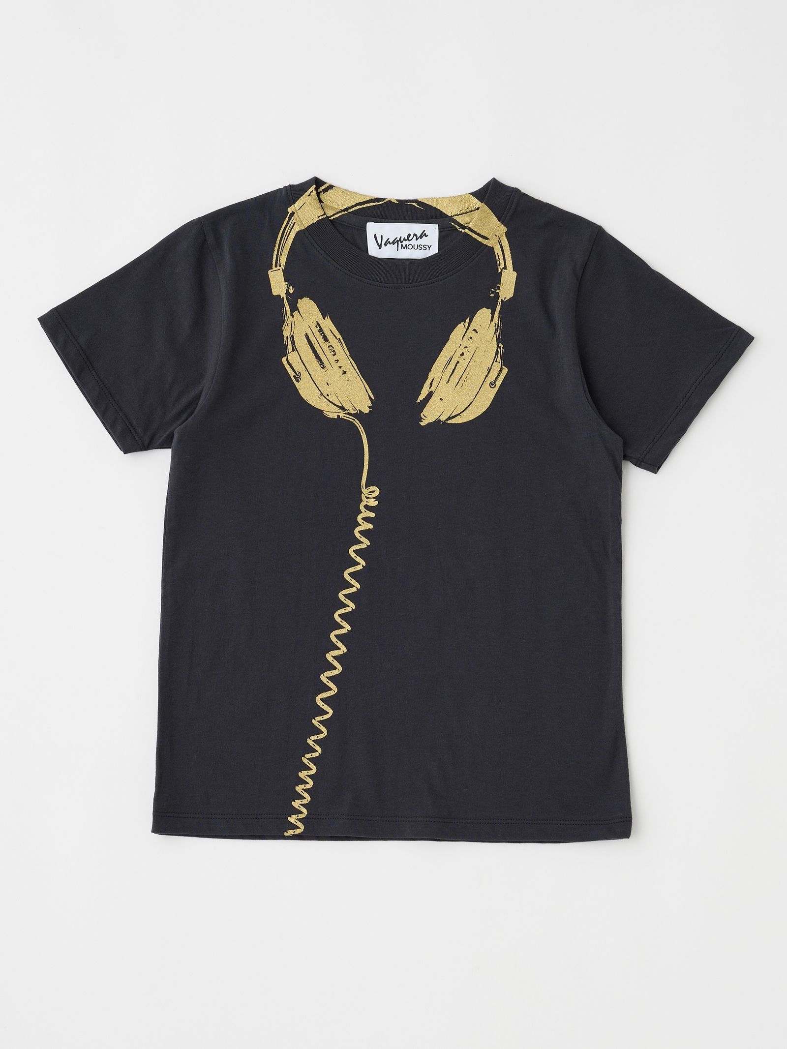 【26SS】トロンプルイユ ベイビー Tシャツ / VQ TROMPE L'OEIL BABY TEE / ブラック