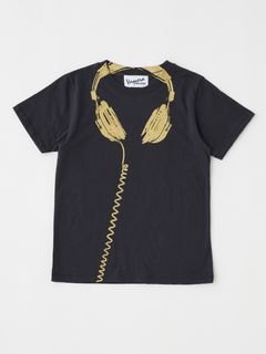 【26SS】トロンプルイユ ベイビー Tシャツ / VQ TROMPE L'OEIL BABY TEE / ブラック