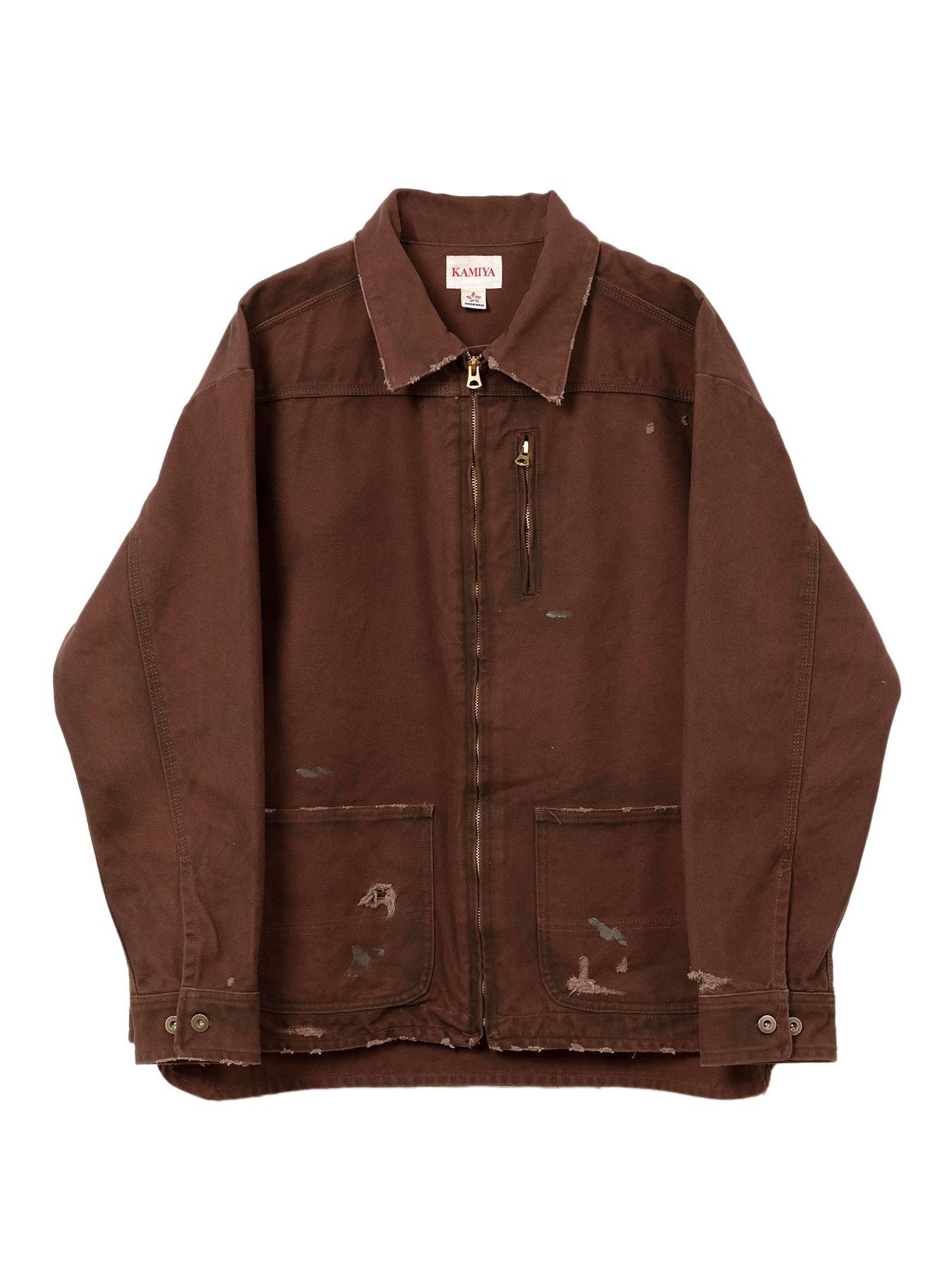KAMIYA - 【24AW】ボロ ダック ジャケット / BORO DUCK JACKET