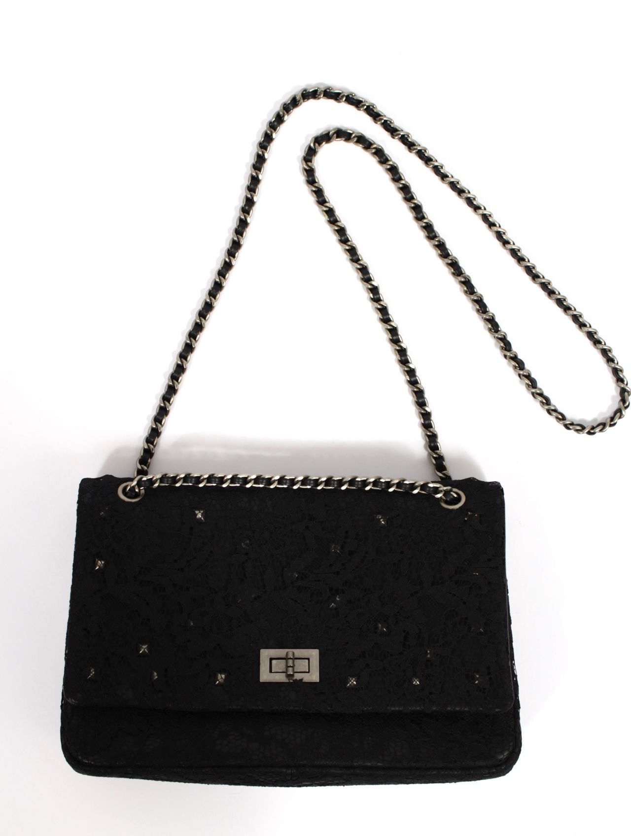 【25AW】エモーショナル ワールド コラボレーション ミディアム チェーン バッグ  / x EMOTIONAL WORLD MIDIUM CHAIN BAG / ブラック