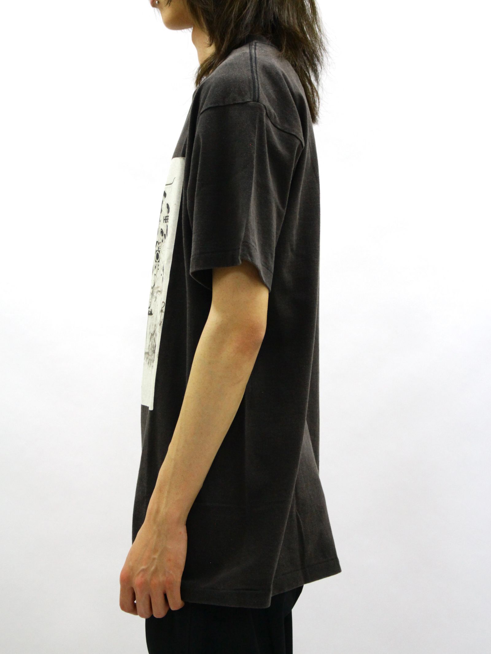 【26SS】ハリケーン グラフィック Tシャツ / HURRICANE GRAPHIC TEE / ブラック