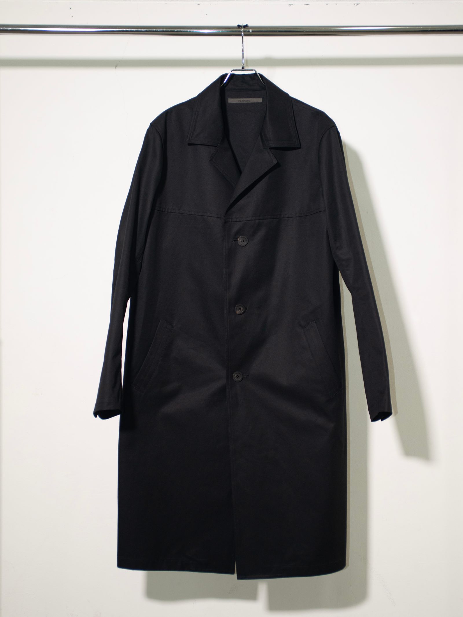 【26SS】モーターサイクル コート / WG MOTORCYCLE COAT / ブラック