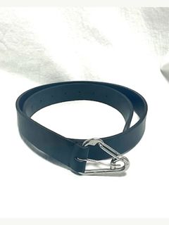 【26AW】カラビナ ベルト グイディ レザー / CARABINER BELT GUIDI LEATHER / ブラック