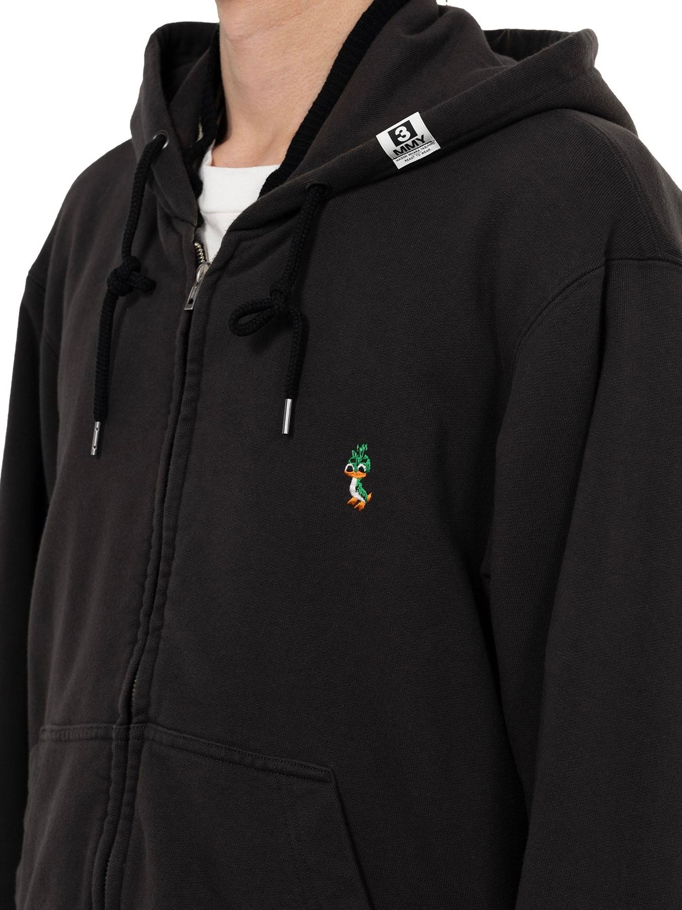 【25AW】リバーシブル フーディー レイヤード スーベニア ジャケット / SOUVENIR JACKET / ブラック