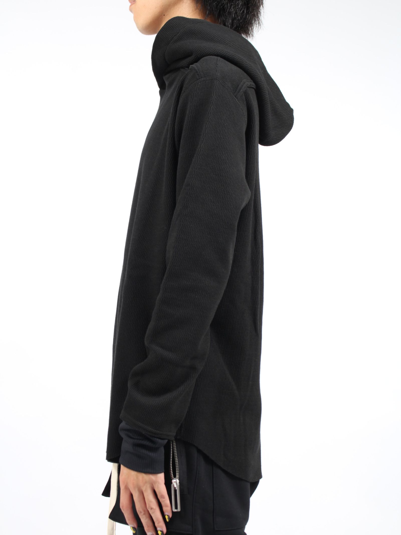 【24AW】サーマル パーカー / THERMAL HOODIE / ブラック