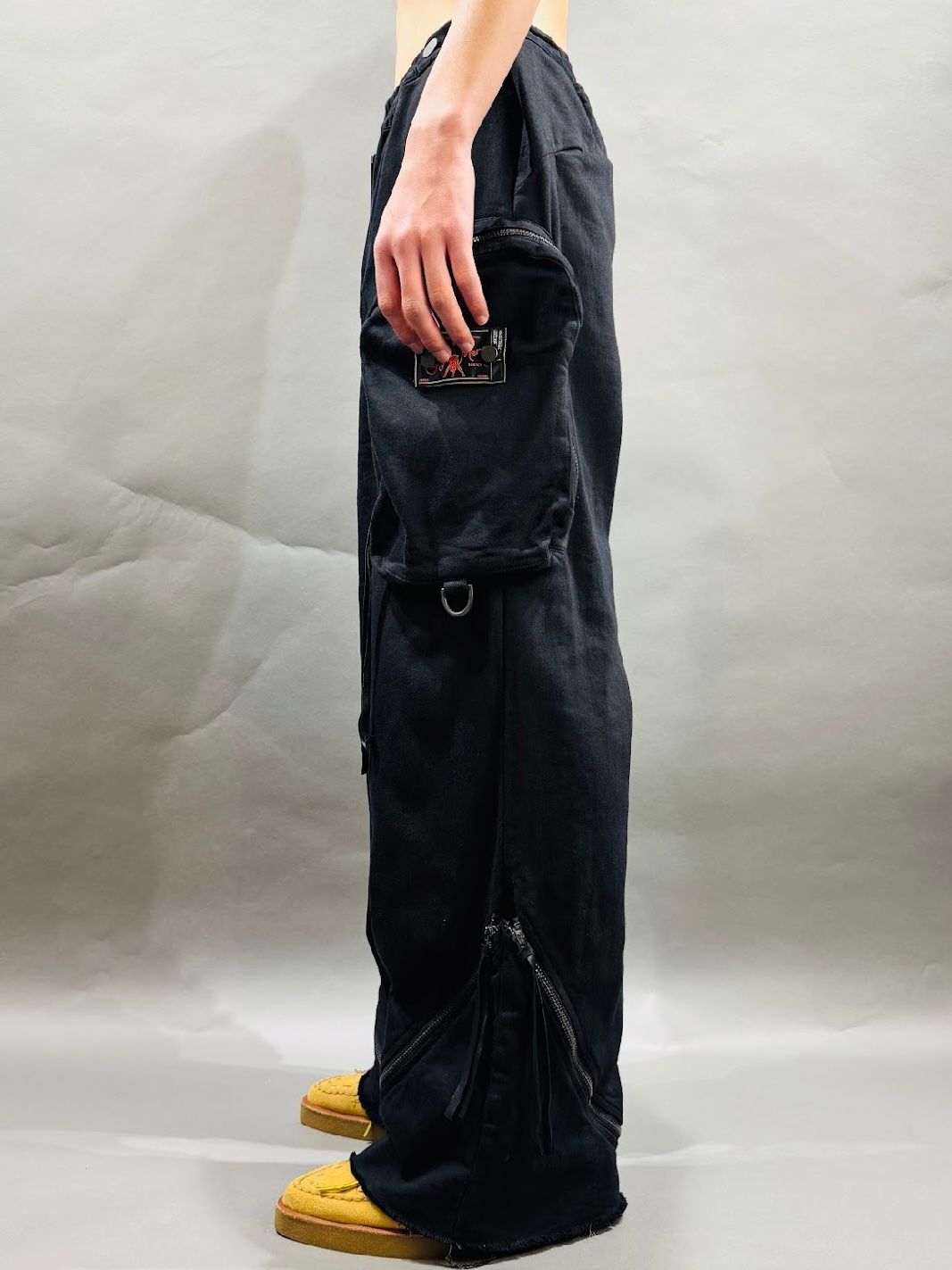 【25AW】パラシュート カーゴ トラウザーズ / PARACHUTE CARGO TROUSERS / ブラック