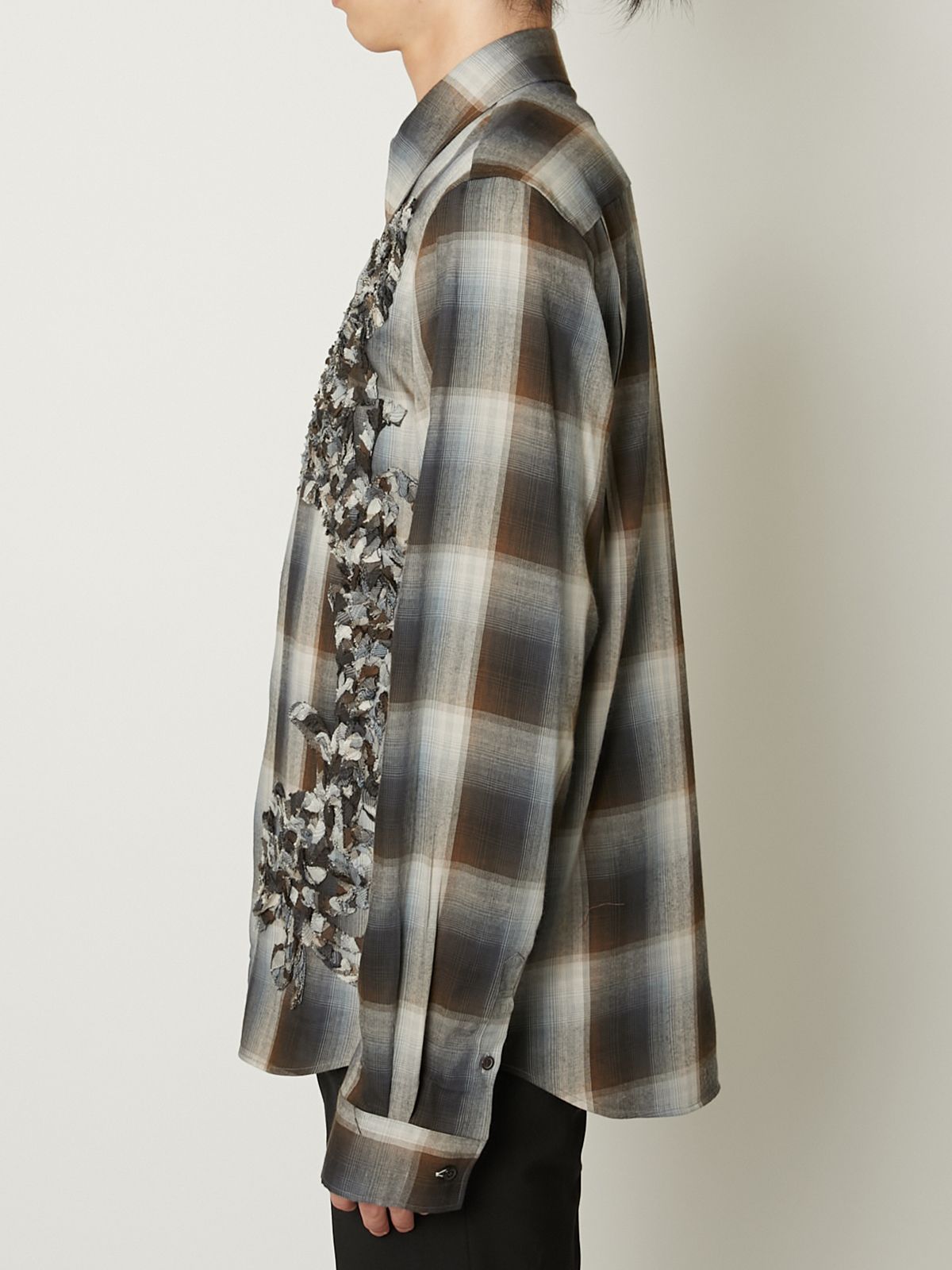【TAAKK】チェック柄 TAAKK - 【25AW】チェック エンブロイダリー 長袖 シャツ