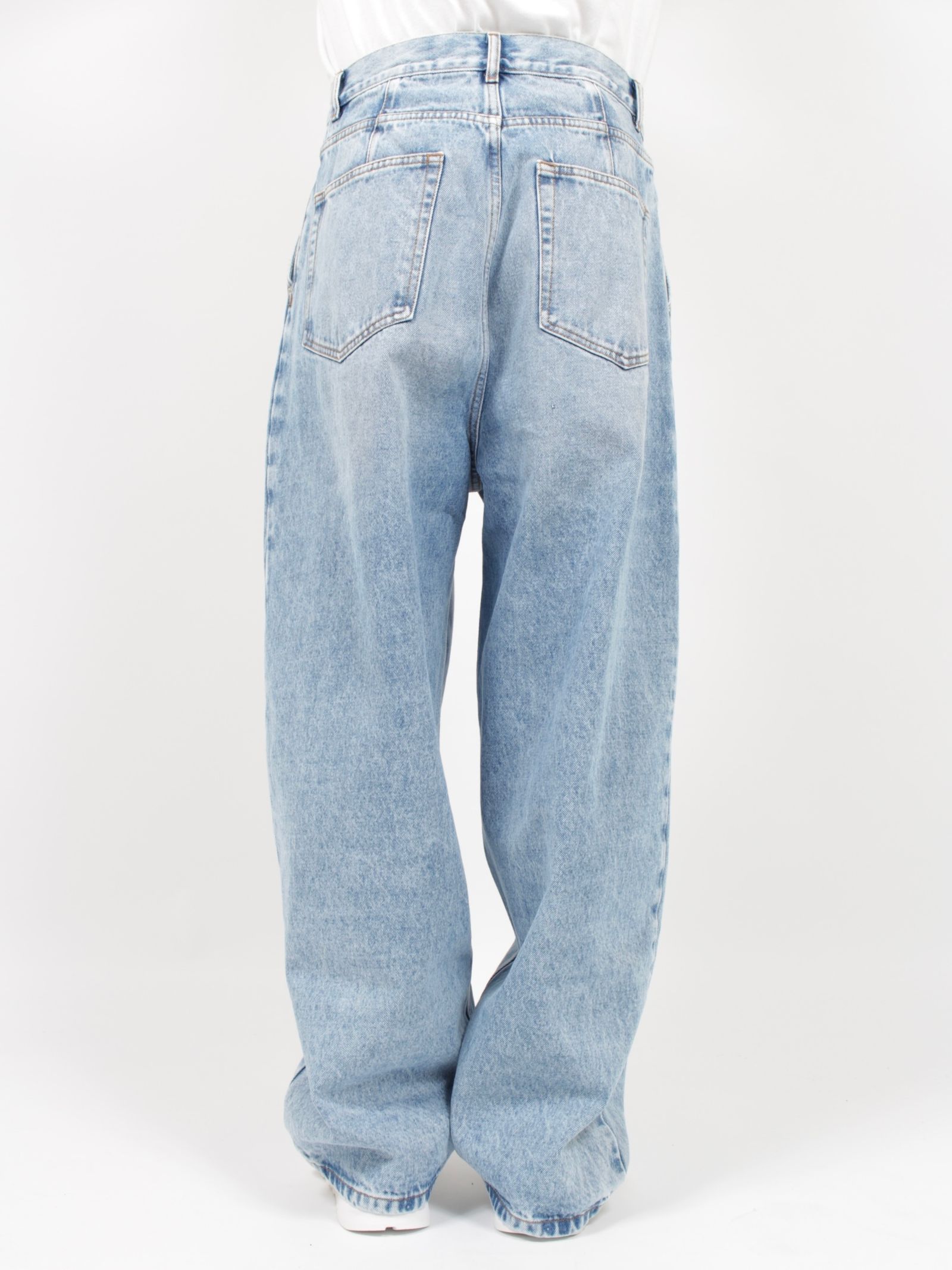 HED MAYNER - 【23AW】プリーツ デニム パンツ / PLEATED DENIM