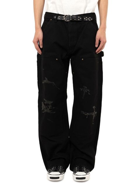 【定番】ボロダック ペインターパンツ / BORO DUCK PAINTER PANTS / ブラック