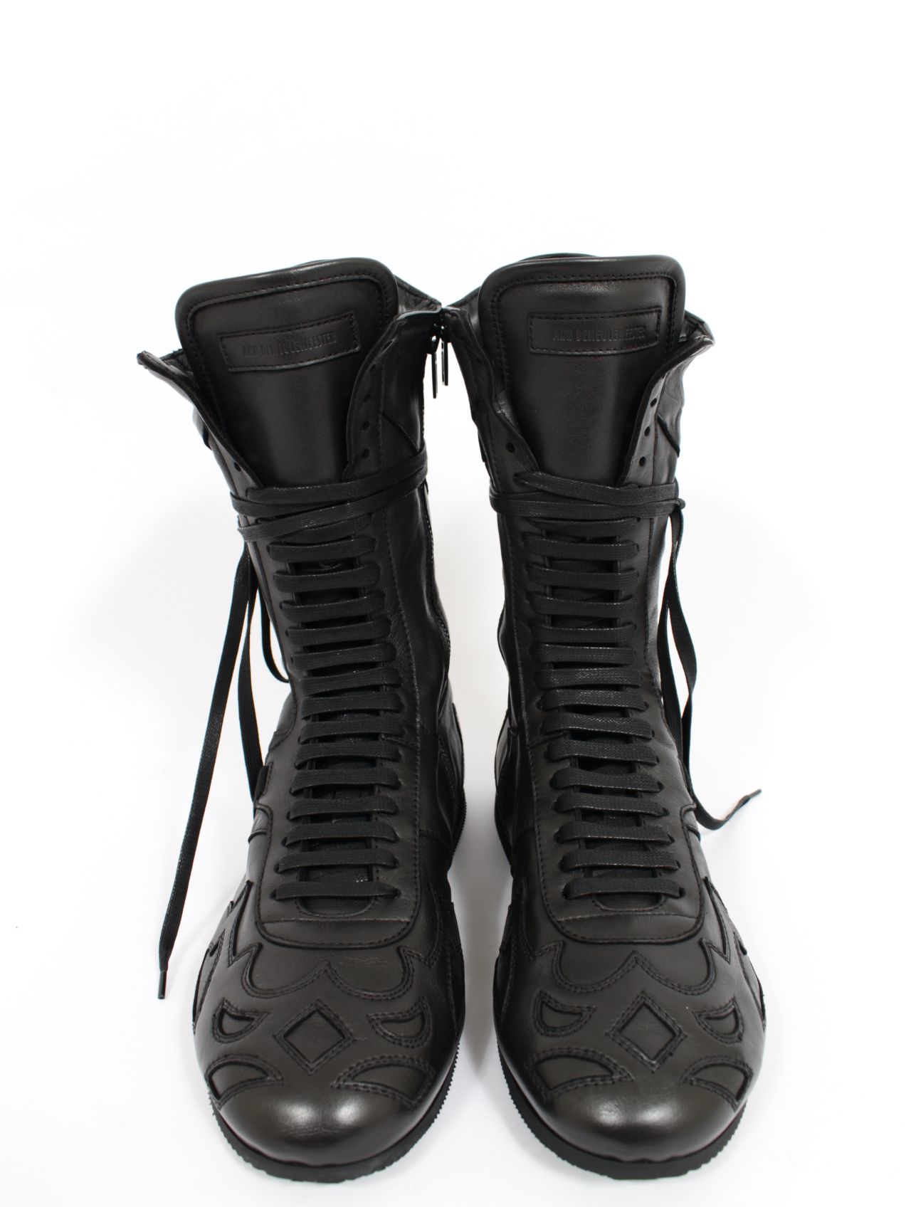 【25AW】パルネ ボクシング ハイカット スニーカー / PALNE BOXING HIGH CUT SNEAKER / ブラック