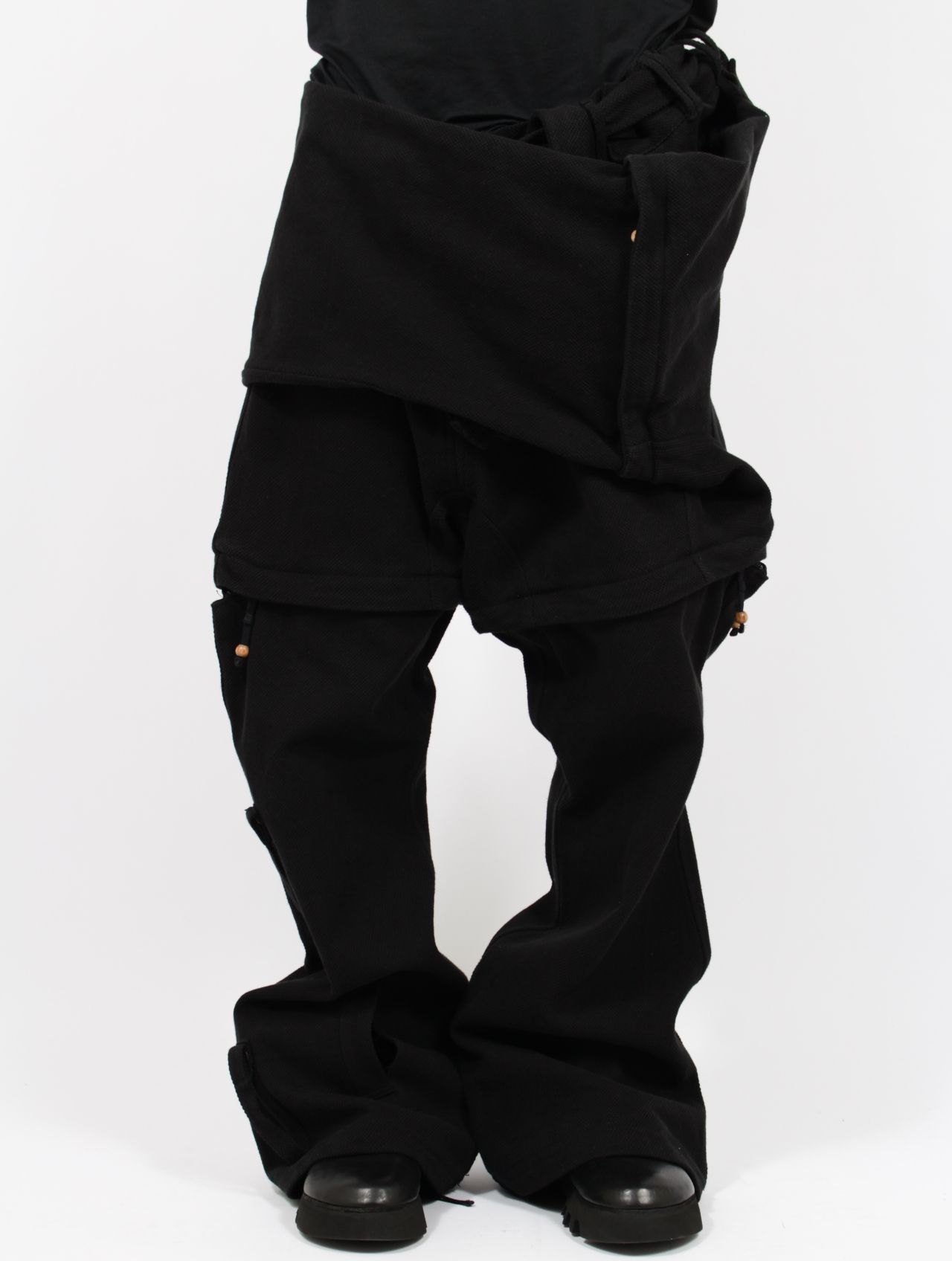 【25AW】ヤタガラス パンツ / 八咫烏 PANTS / サシコブラック