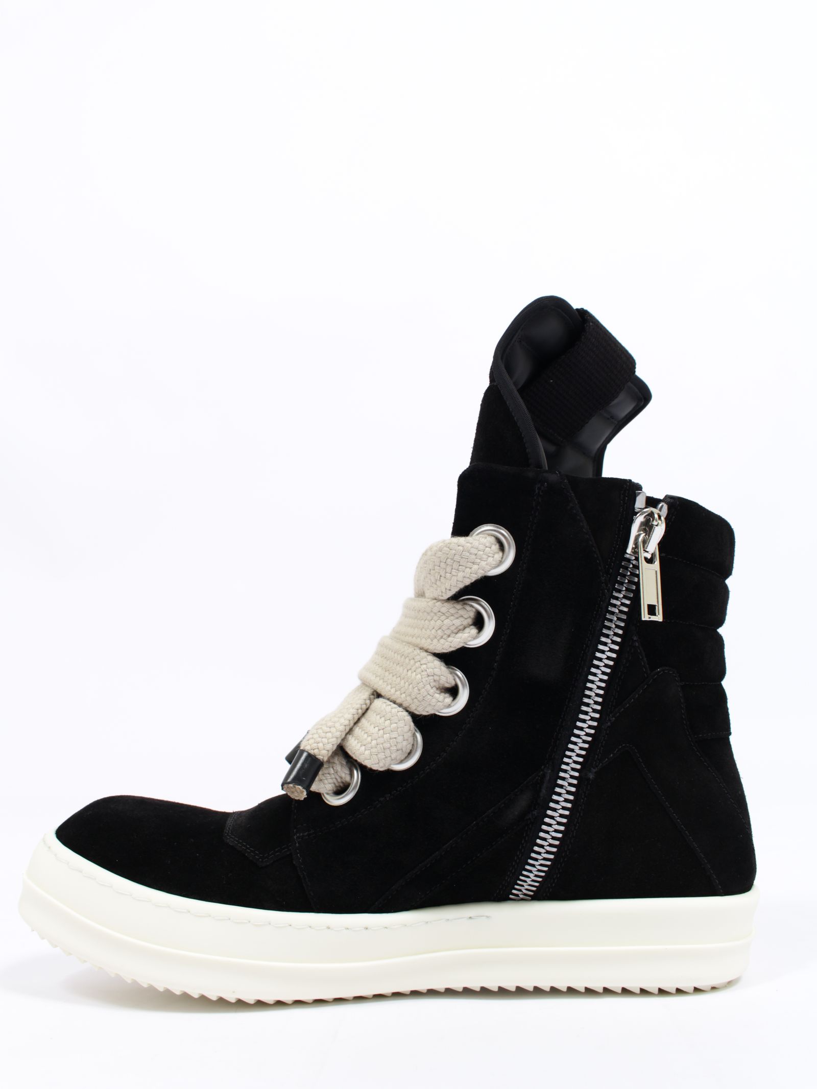【26AW】ジャンボレース ジオバスケット スニーカー  / JUMBOLACE GEOBASKET / ブラック × ホワイト
