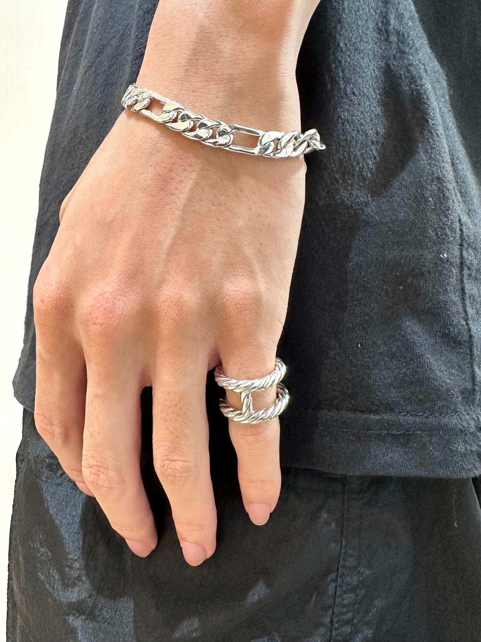 XOLO - Hロープ リング / H ROPE RING / シルバー | STORY