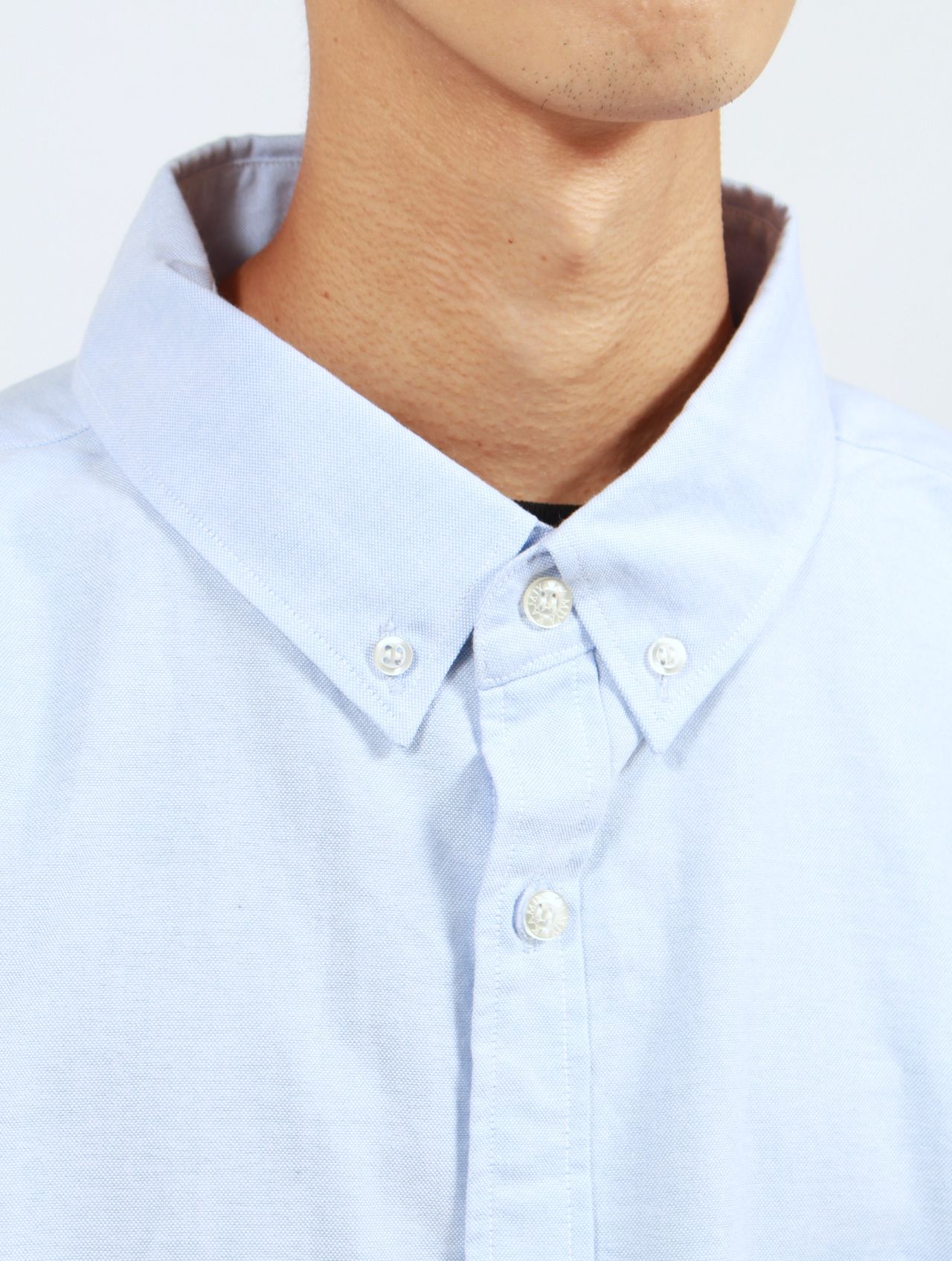 【25AW】オーバーサイズ オックスフォード シャツ / OVERSIZED OXFORD SHIRT / ブルー