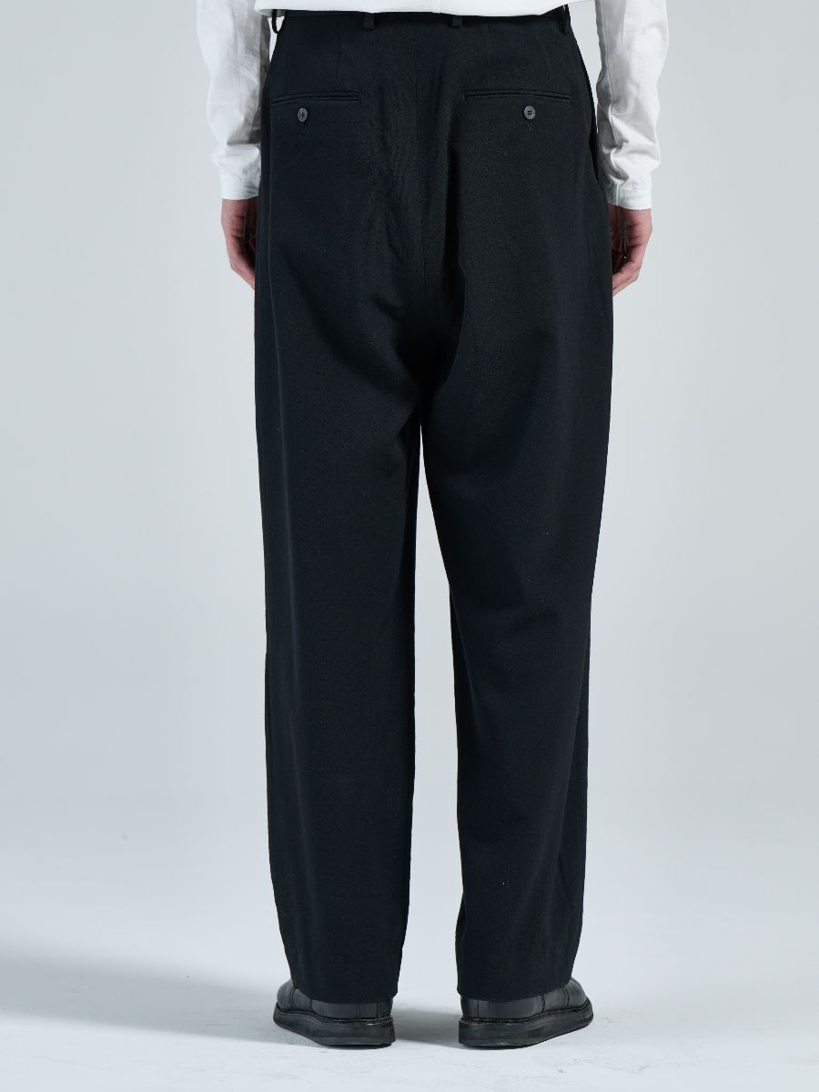 【27SS】 GAVIN TROUSER / ブラック