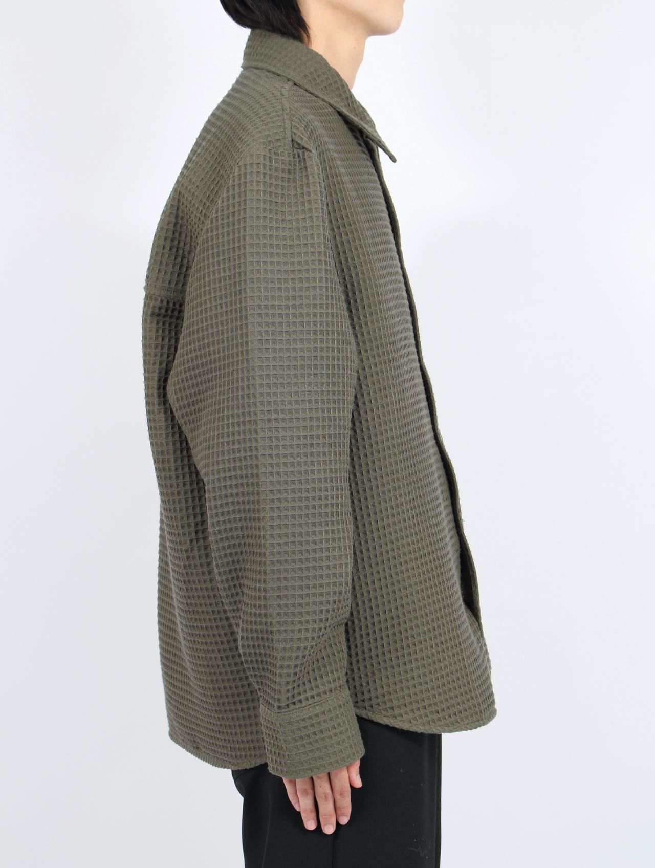 【25AW】 オーザリー シャツ 長袖 / OSEARY SHIRT / パインツリー（カーキ）