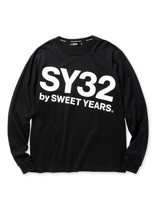 SY32 by SWEET YEARS - 【22AW】ビッグロゴ ロングスリーブ Tシャツ