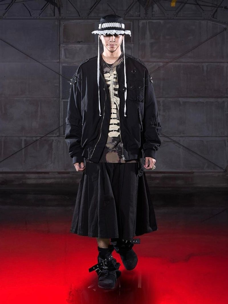 【26SS】コード 刺繍 コットン ブリーチ クルーネック セーター "ボーン" / CORD EMBROIDERED COTTON BLEACH CREWNECK SWEATER 'BONES / マルチ