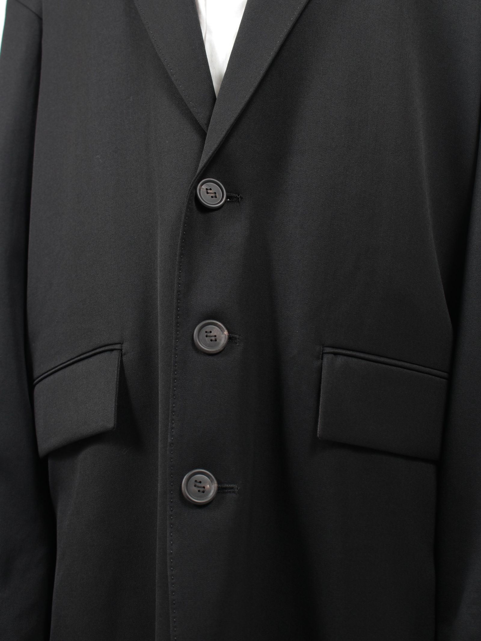 【24AW】キモノ スリーブ ジャケット / KIMONO SLEEVE JACKET / ブラック