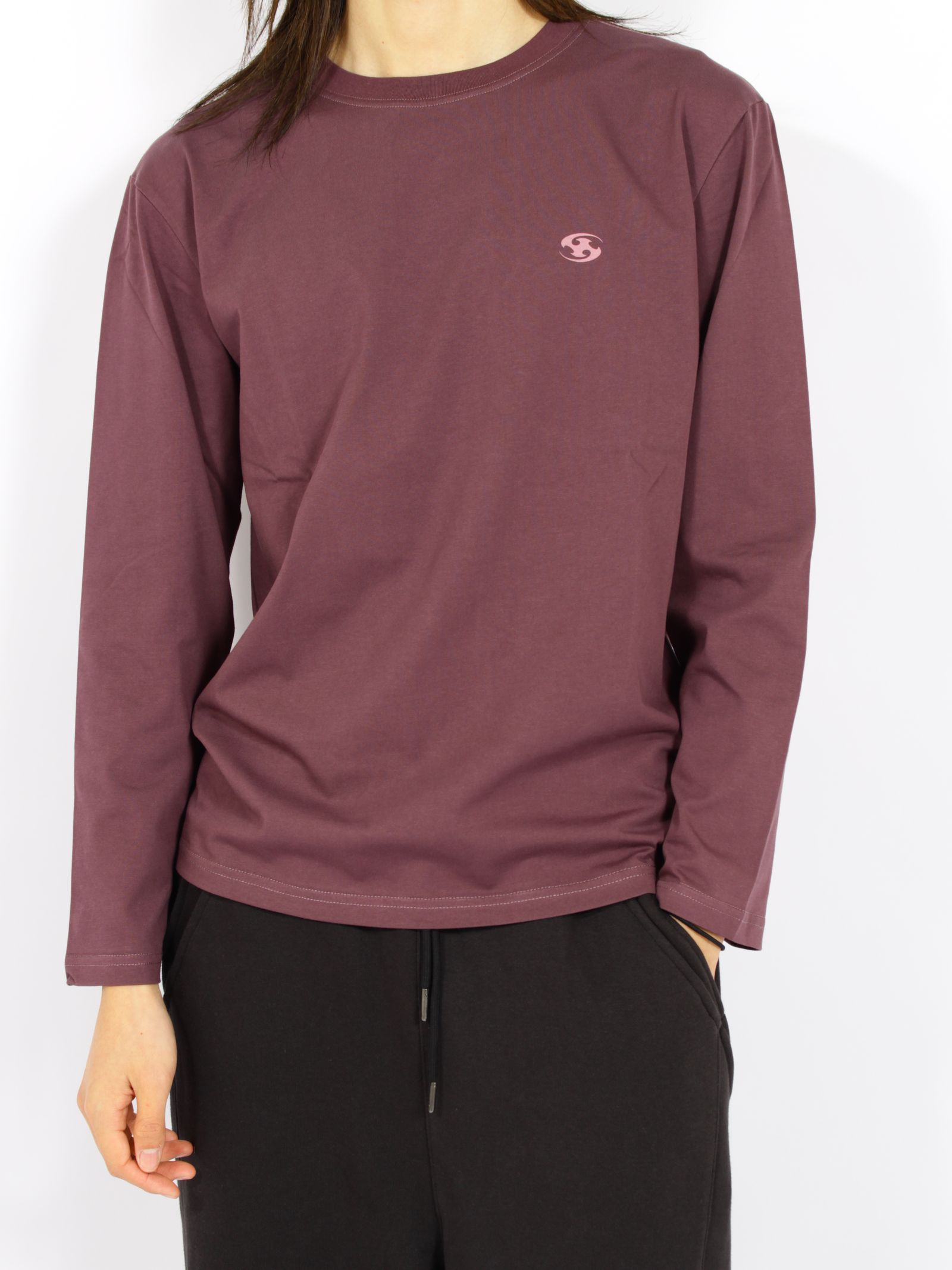 【26AW】ロゴ ロング スリーブ ロンT / LOGO LONG SLEEVE / WINE