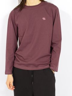 【26AW】ロゴ ロング スリーブ ロンT / LOGO LONG SLEEVE / WINE