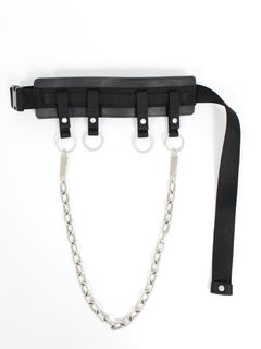 【26SS】スーサイド チェーン ベルト / SUICIDE BELT / ブラック