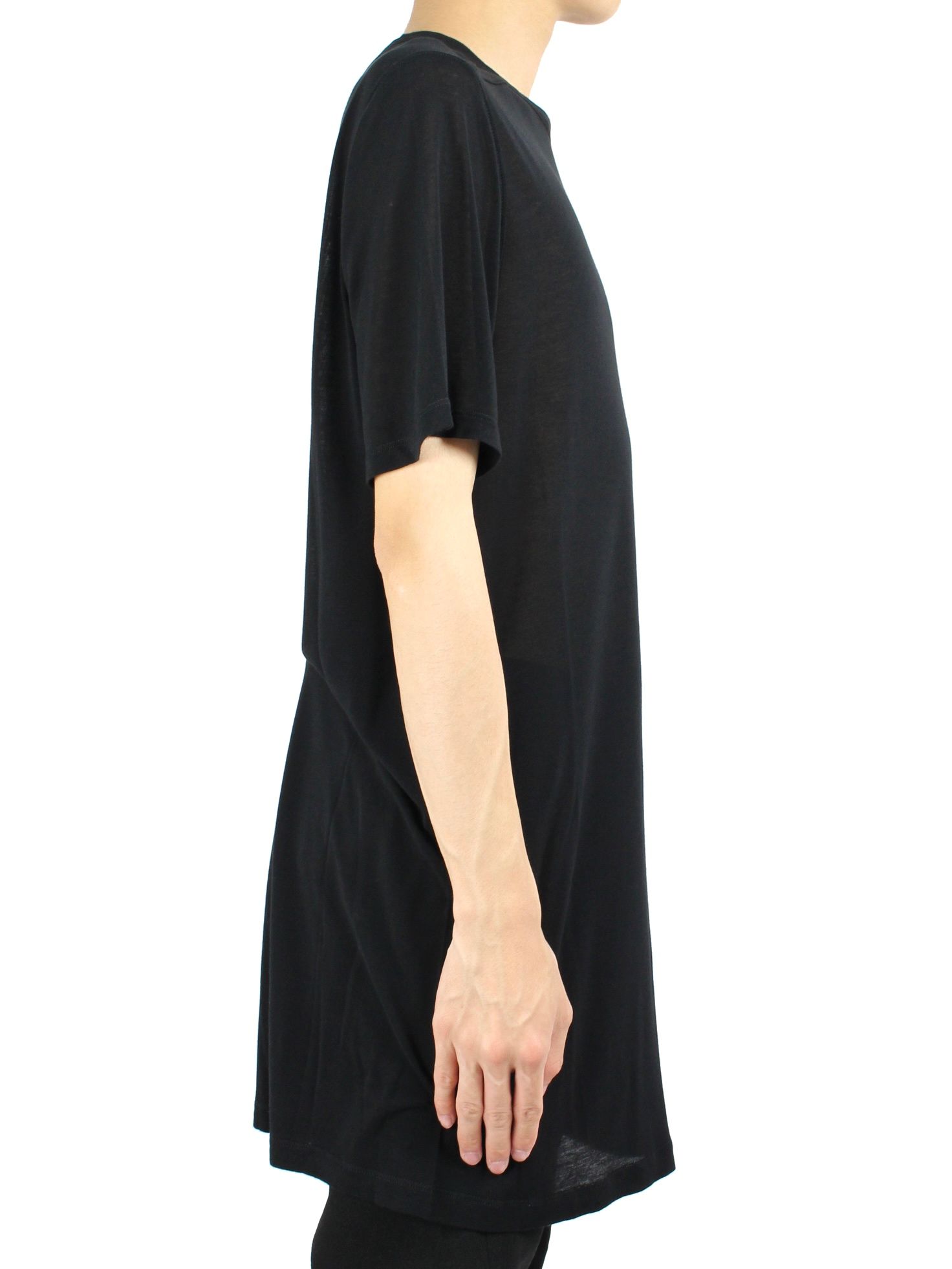 RICK OWENS - 【22FW】レベル半袖Tシャツ / LEVEL T / ブラック | STORY