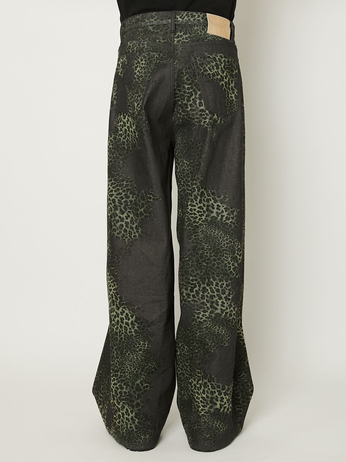 【25AW】ワイド 5ポケット デニム パンツ / WIDE 5-POCKET PANTS / レオパード