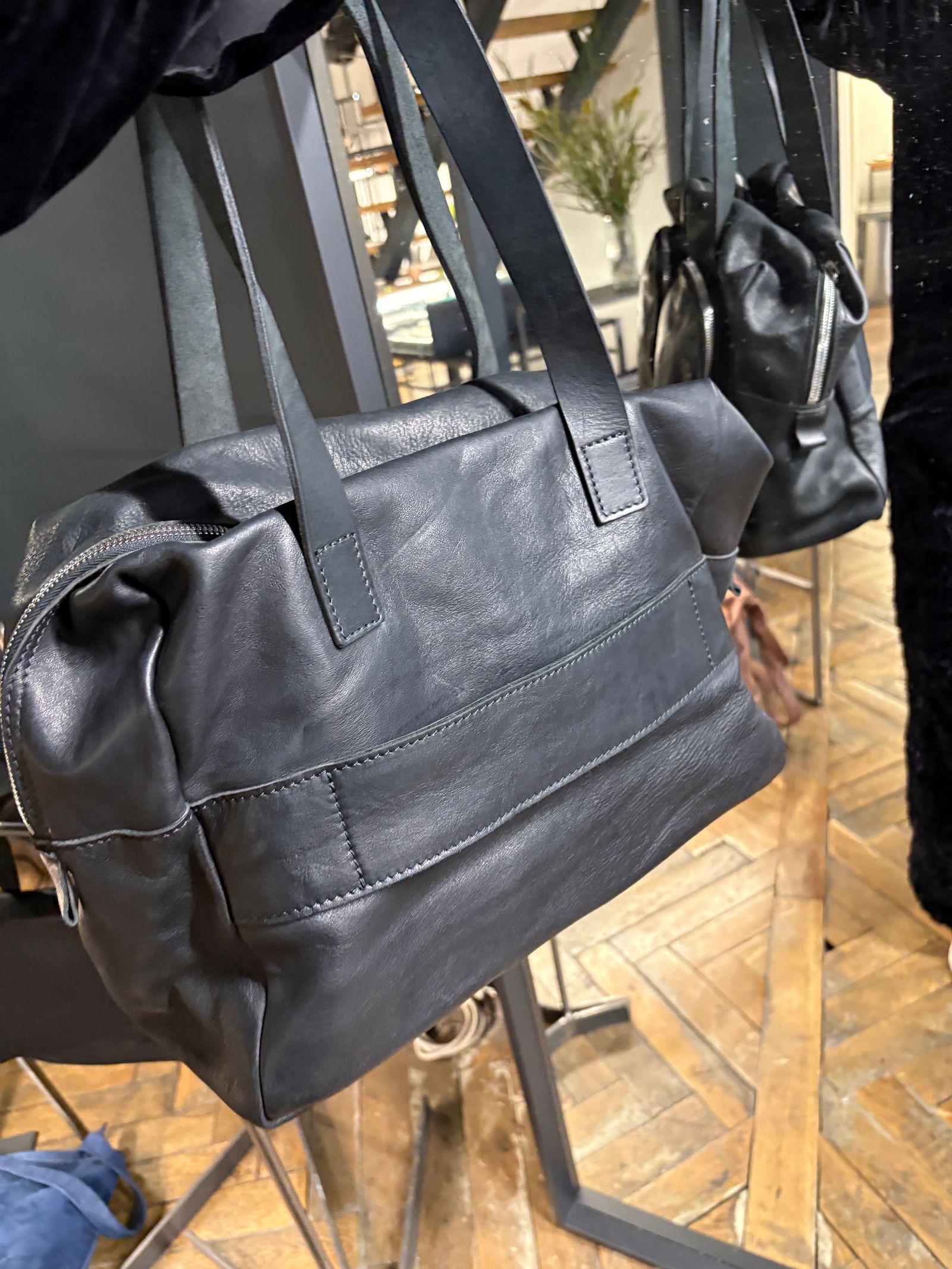 5月入荷予定【RC01】ソフト ホースレザー ブリーフケース / SOFT HORSE FULL GRAIN BRIEFCASES / ブラック