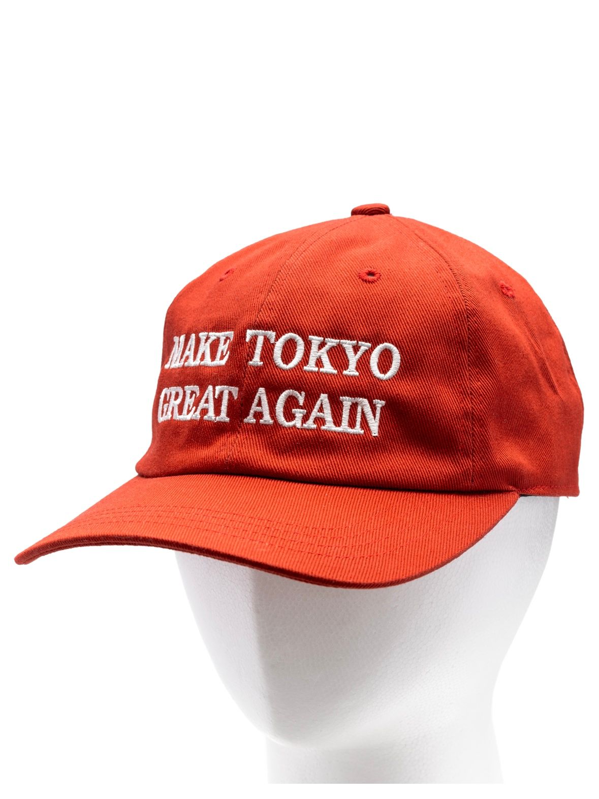 BASICKS - 【25SS】メイク トーキョー グレイト アゲイン キャップ / MAKE TOKYO GREAT AGAIN CAP / レッド  | STORY