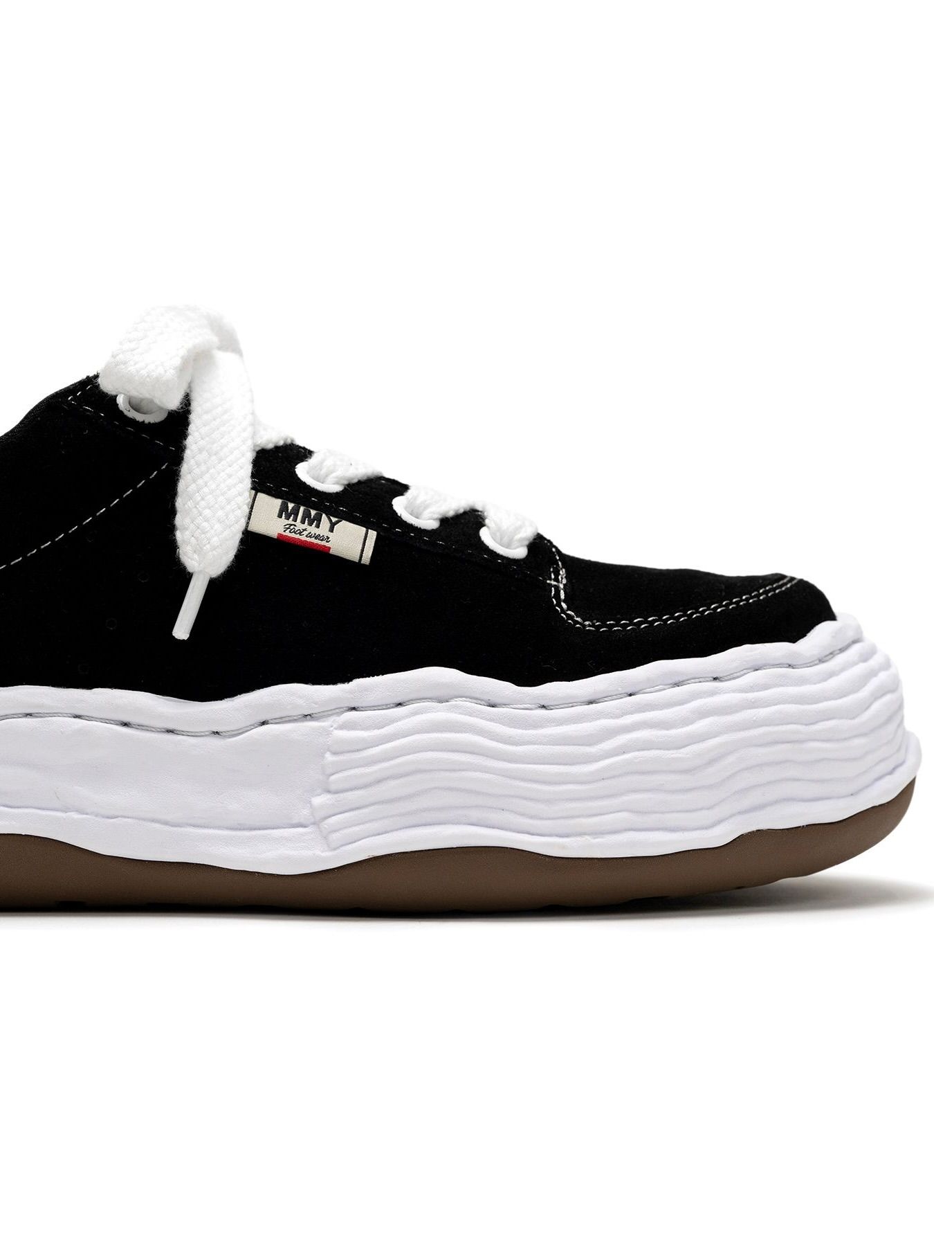 オリバー スウェード ロー スニーカー / ORIGINAL SOLE SUEDE LOW -TOP SNEAKER / ブラック