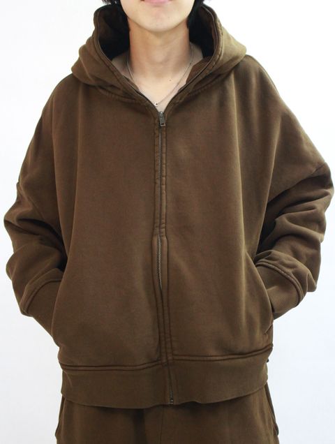 エターナル ジップアップ フーディー パーカー / ETERNAL ZIP / BRUNETTE （ブラウン）