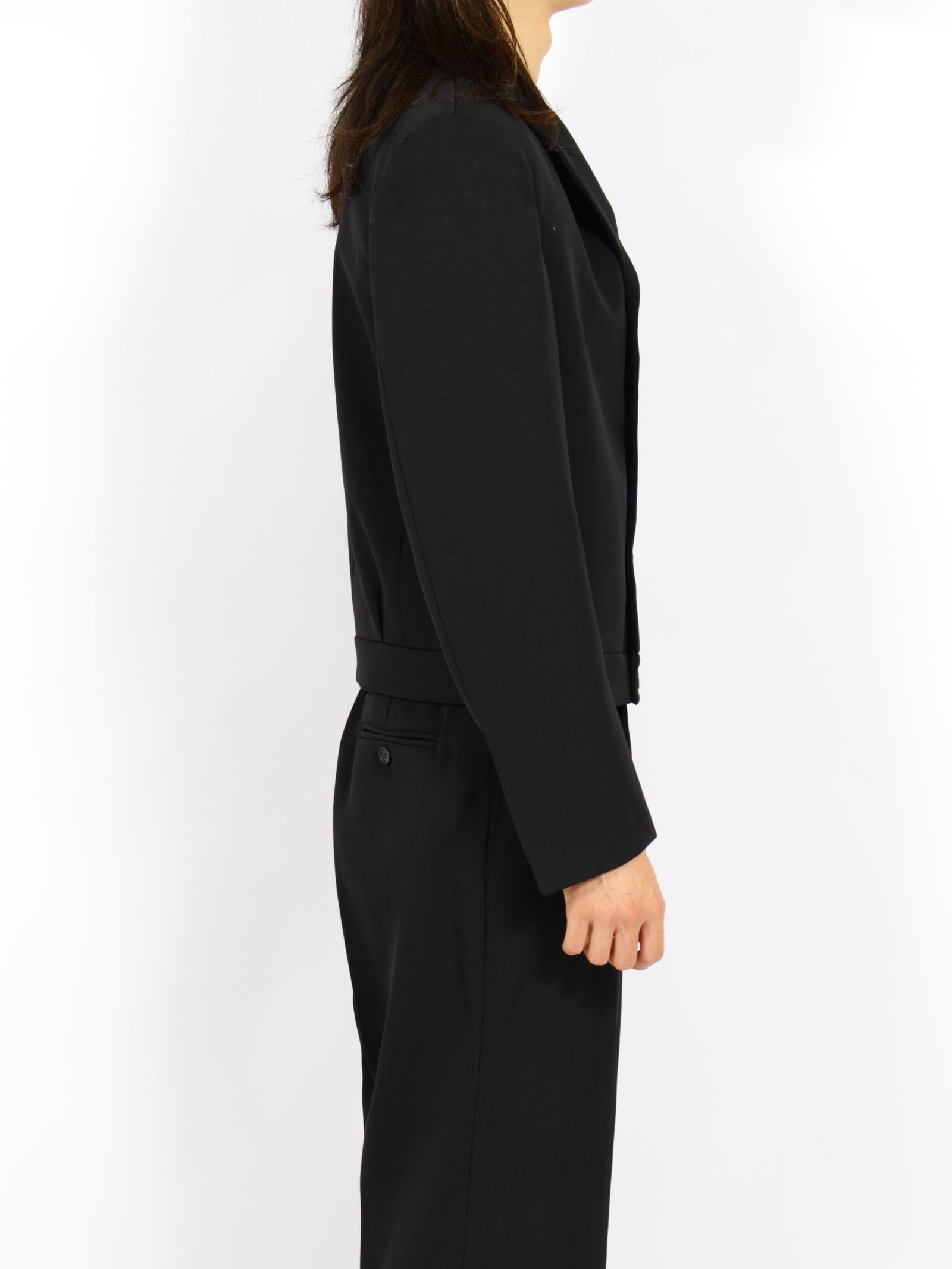 【26AW】ヘビー ウール スペンサー ジャケット / HEAVY WOOL SPENCER JACKET .16 / ブラック