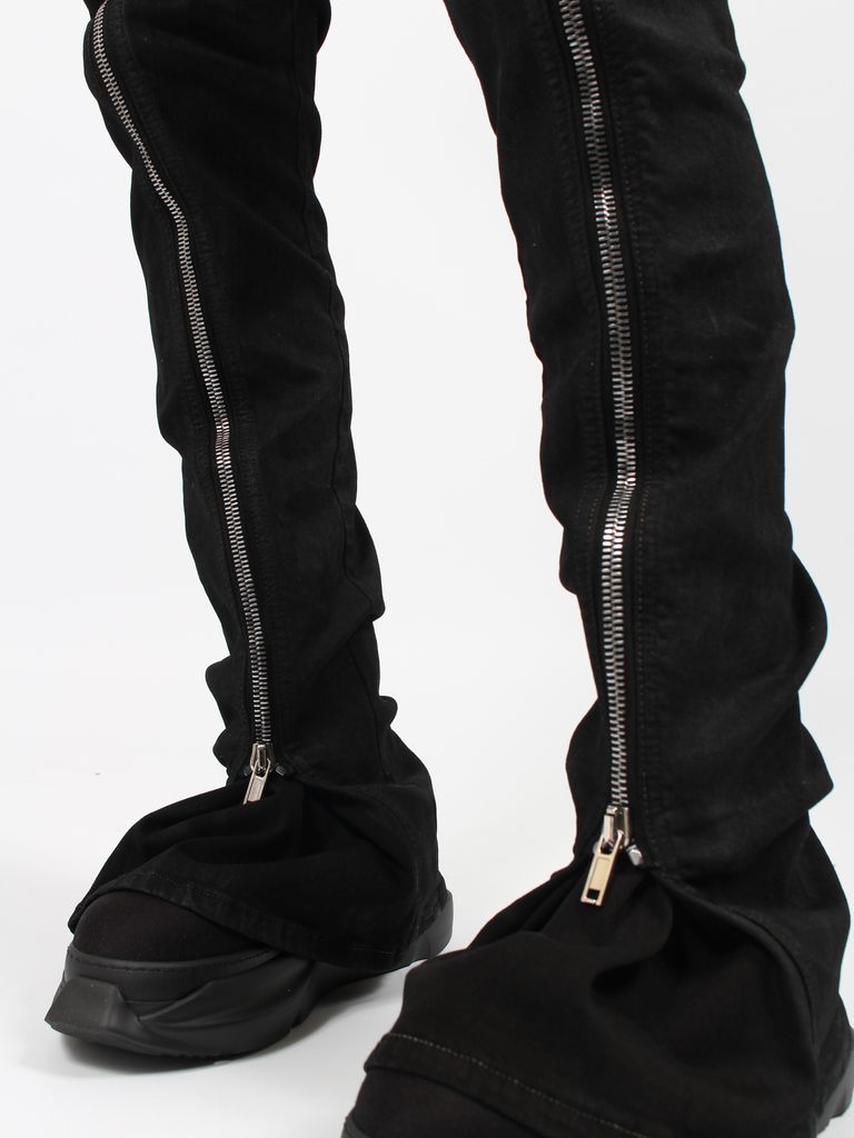 RICK OWENS DRKSHDW - 【24SS】ボランバナナ ジップ デニムパンツ  