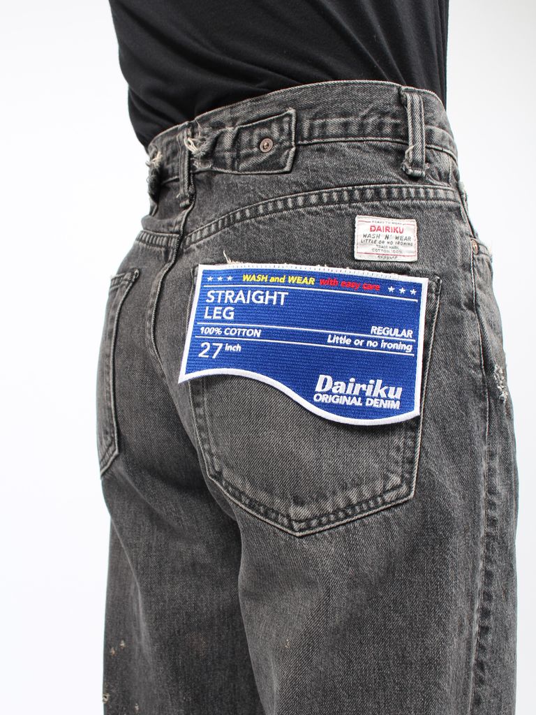 DAIRIKU - 【24SS】ダメージ デニム ストレート パンツ /  