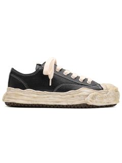 "ハンク" シリコンコーティング ローカット スニーカー/ HANK OG SOLE SILICON COATING LOW-TOP SNEAKERS / ブラック